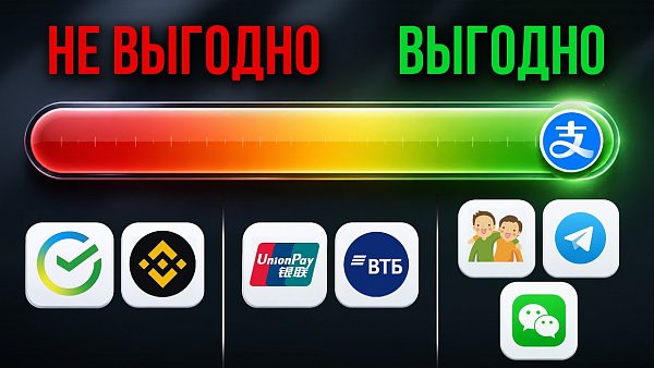Регистрация и пополнение Alipay в 2026
